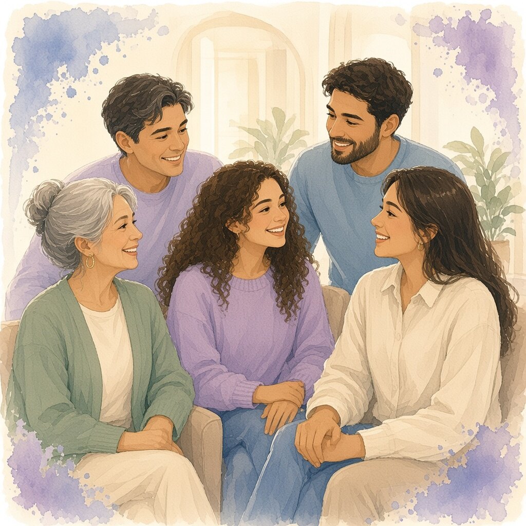 A small group of clients