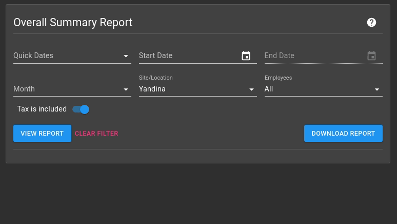 How to Use The Overall Summary Report – Client Diary