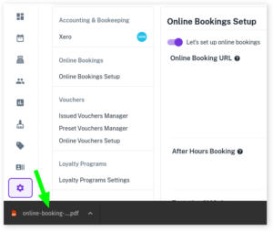 Using QR Codes for Online Booking and Vouchers – Client Diary